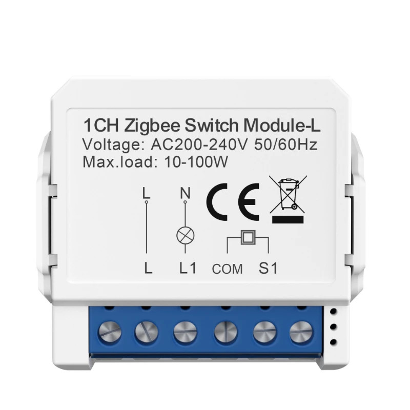 Single Fire Breaker 1/2/3/Street Light Switch Graffiti Mini Circuit Breaker Switch Module