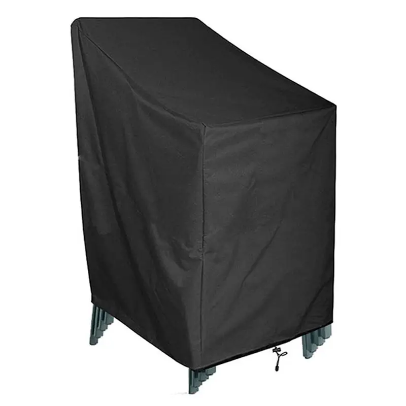 

Stacked Chair Dust Cover Outdoor Garden Patio Furniture Protector Cover Waterproof Dustproof Chair cover Rain Chair Sofa Cover