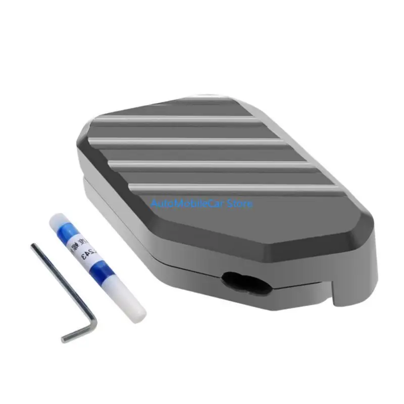 G8TE Precisions Aluminum Motorcycle Side Stand Foot Pad for XMAX125/300/250/400 Enhanced Stability on Soft Ground
