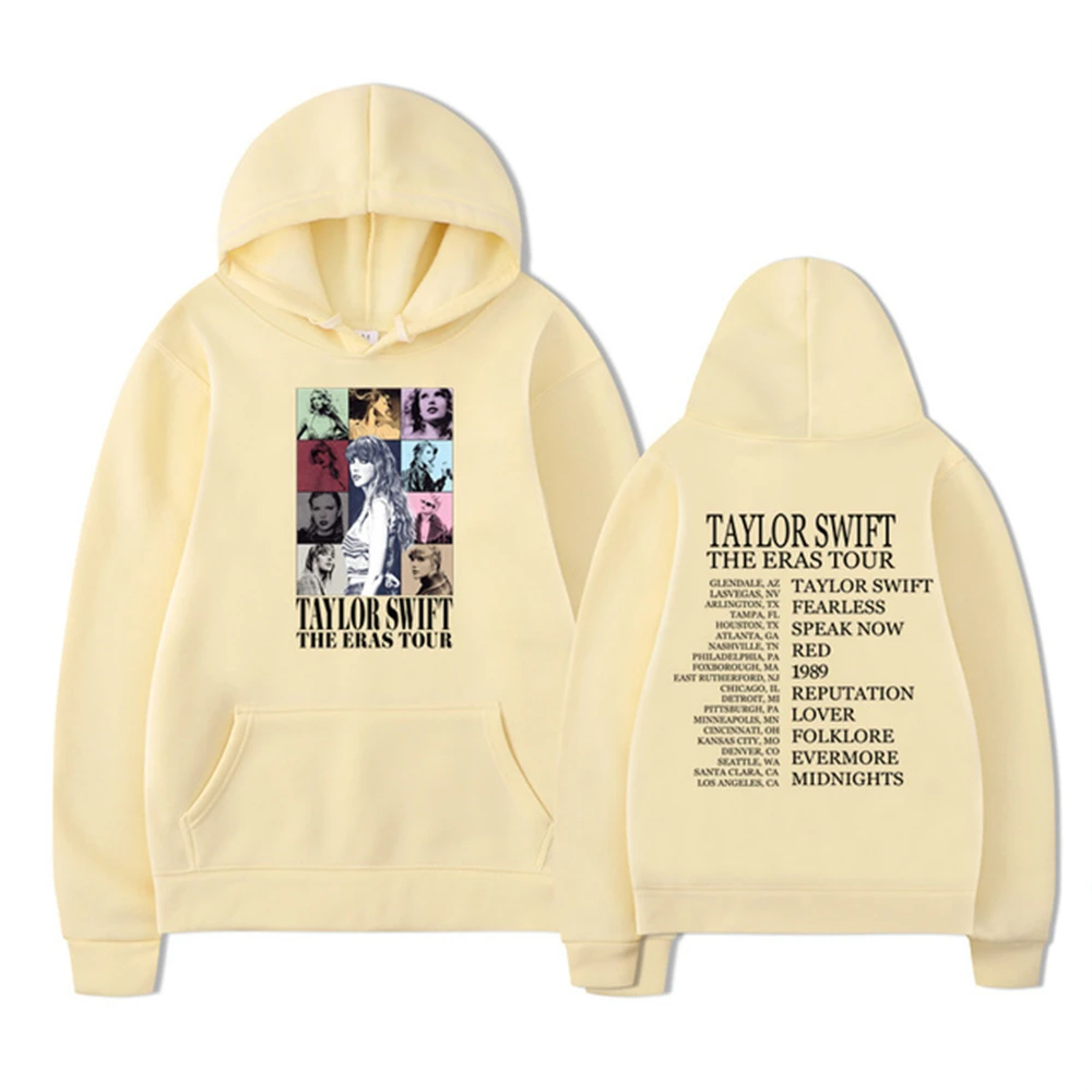 Толстовка с капюшоном для мужчин и женщин Taylor Times Tour Merch World Tour, Модный пуловер для косплея, свитшот, повседневное пальто на осень и