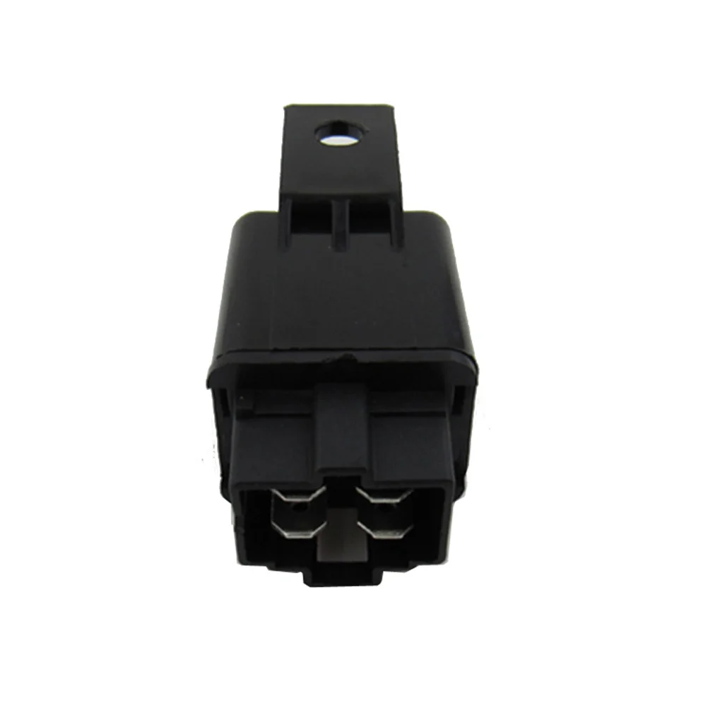 

40A 12V Car Automotive 4-Pin Socket Black Mini Lightweight For Motorcycle Air Conditioner Compressor High Low Temperature