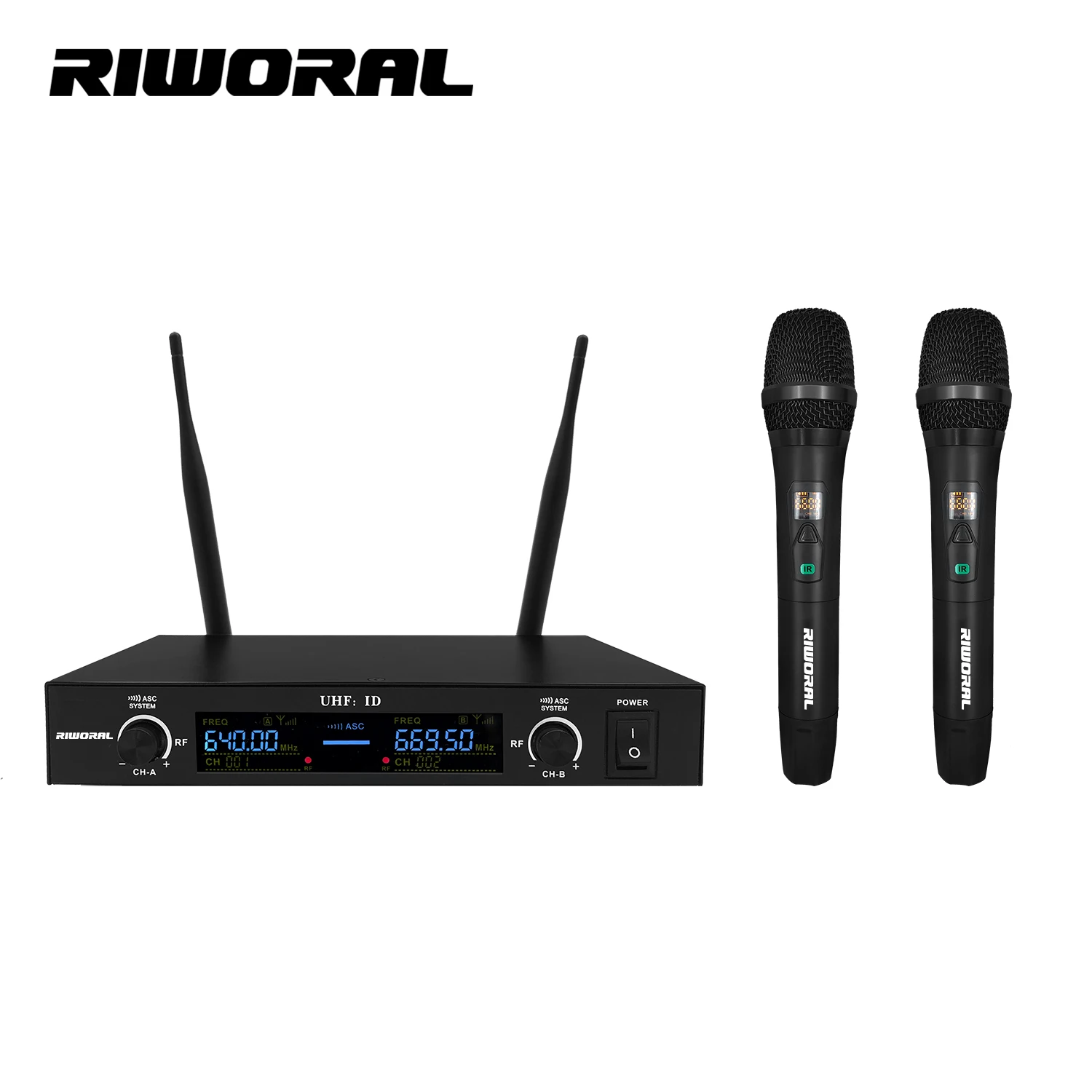 

2026 BLX24 Factory Direct Selling Professional Speech Singing Mic Studio2 Channel UHF Wireless Microphone