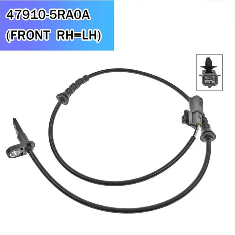 Front Rear ABS Wheel Speed Sensor 47900-5RB0A 47910-5RA0A For Nissan Kicks Micra 1.6L 2018-2021 Parts 479005RA0A 479105RA0A