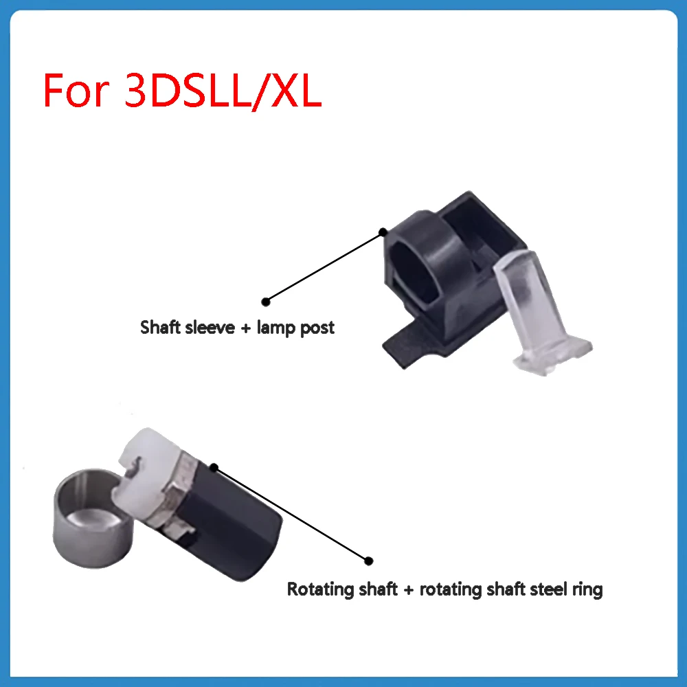 

Shaft Hinge Axle Spindle Light For Nintendo 3DSLL/XL Game Console Shaft Sleeve LED Lamp Post Rotating Steel Ring Replacement