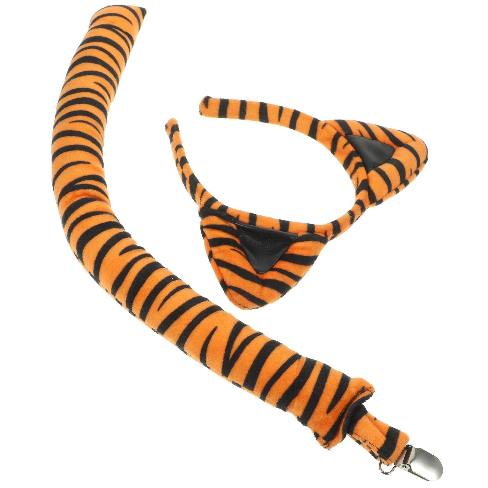 Tiger Tail Prop Holiday Party Performance Costumes and Accessories Ears Headband by The