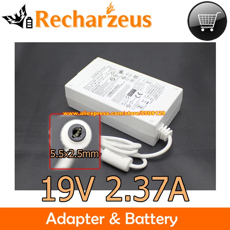 Original ADPC1945 Charger For PHILIPS MONITOR 257E7 234E5 247E4LHSB 27B1H 224E5Q Power Supply 45W 19V 2.37A Ac Adapter