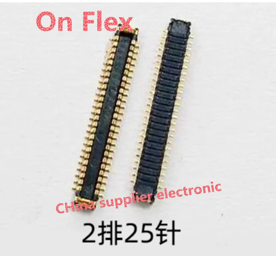 10pcs-100pcs  For Honor 9X Tail socket sub motherboard cable connection buckle connector 50pin