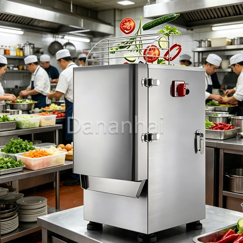 Kitchen Commercial Vegetable Cutter Slicer for Cabbage Tomato Onion Sweet Potato - Commercial Grade Durable Material