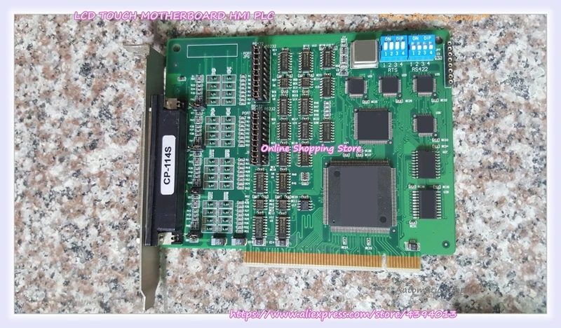 لـ CP-114 4-Port Industrial RS-422/485 PCI تسلسلي متعدد المنافذ