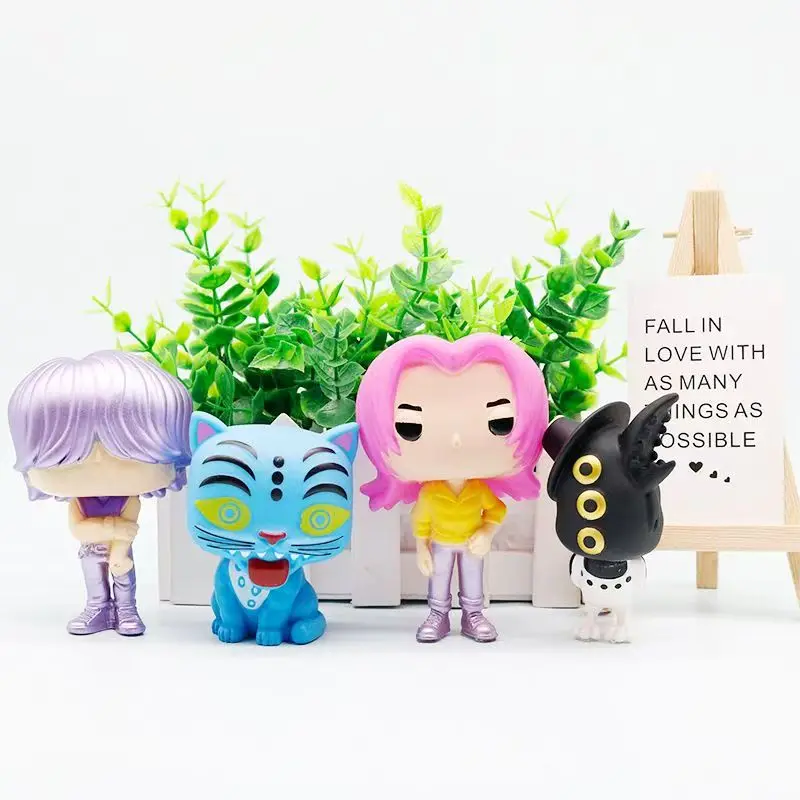 

2026 NEW Anime KPop Devil Hunter Doll Vinyl Toy Rumi Mira Zoi Character Vinyl Mask Blind Box Ornament Toy Christmas Gift