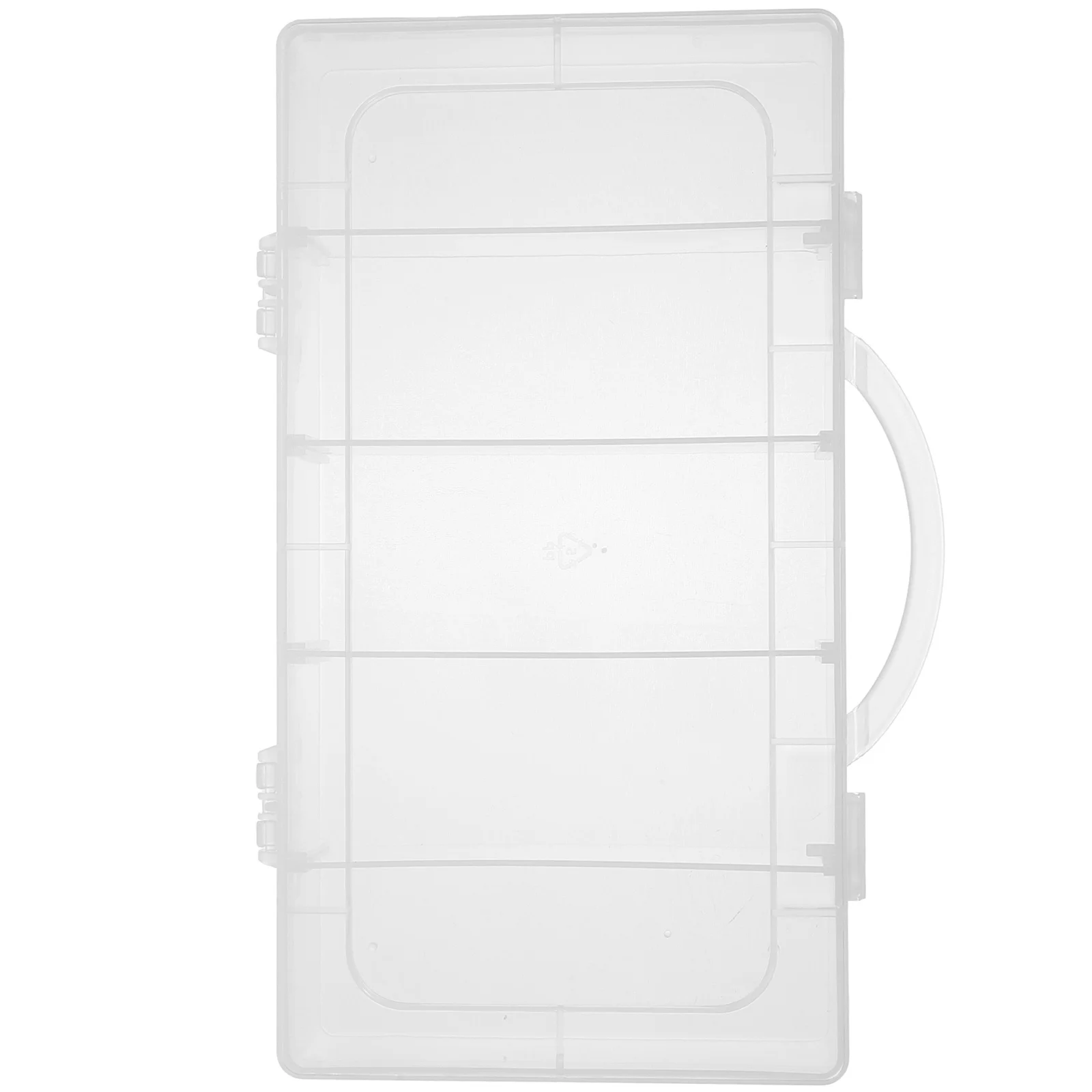 Multi-Function Mini Storage Box Transparent Small Organizer Bin for Jewelry Beads Rings Ear Backs Pills Office Bedroom Daily