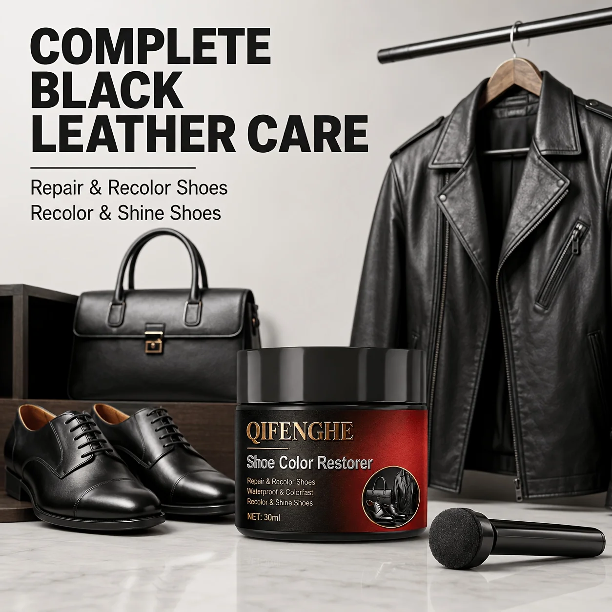 Leather Shoe Recoloring Balm, - Sneaker Care Spray avaliação e preço