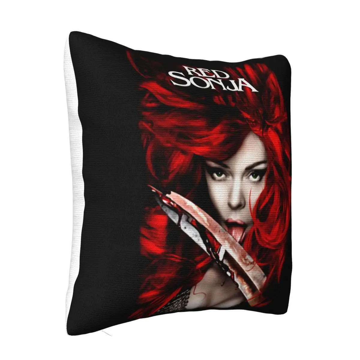 Red Sonja Action Barbarian Comic Con Poster Gift Spring Splicing Top Personality Boy Designs Pillow Case