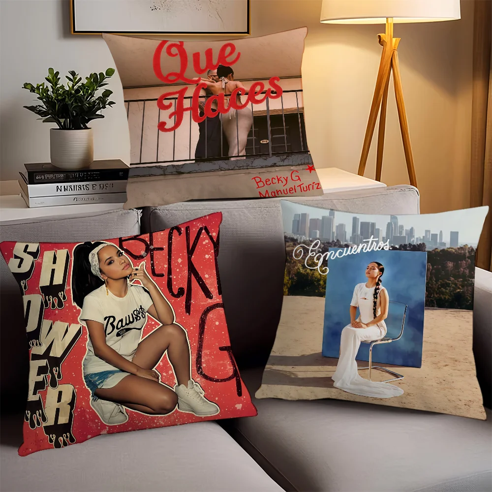 

Американский певец B-Becky G-G наволочка офисные подушки подходят для дивана, автомобиля, спальни, декоративная наволочка