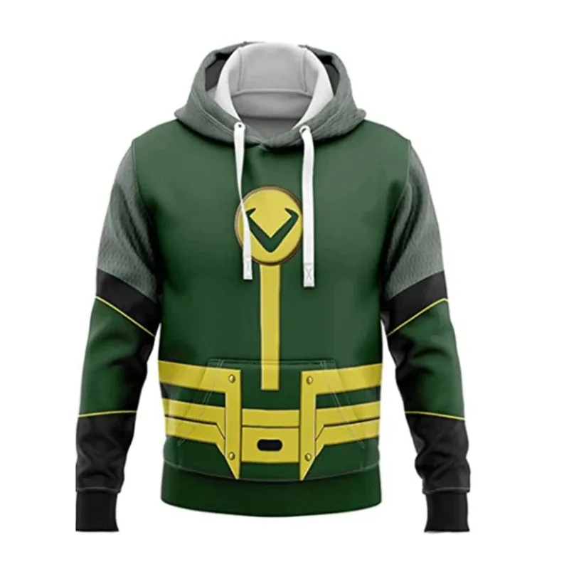 

Loki Cosplay Costume Sweater Hoodie Kid Adult Sweatshirt Halloween Outfits