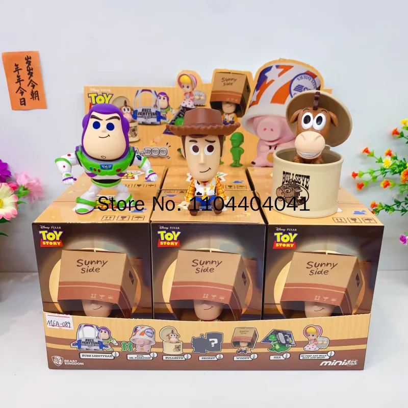 

Beast Kingdom Toy Story Three-Eyed Alien Hide Seek Series Premium Collectible Blind Box Figurines Surprise Mystery Gifts