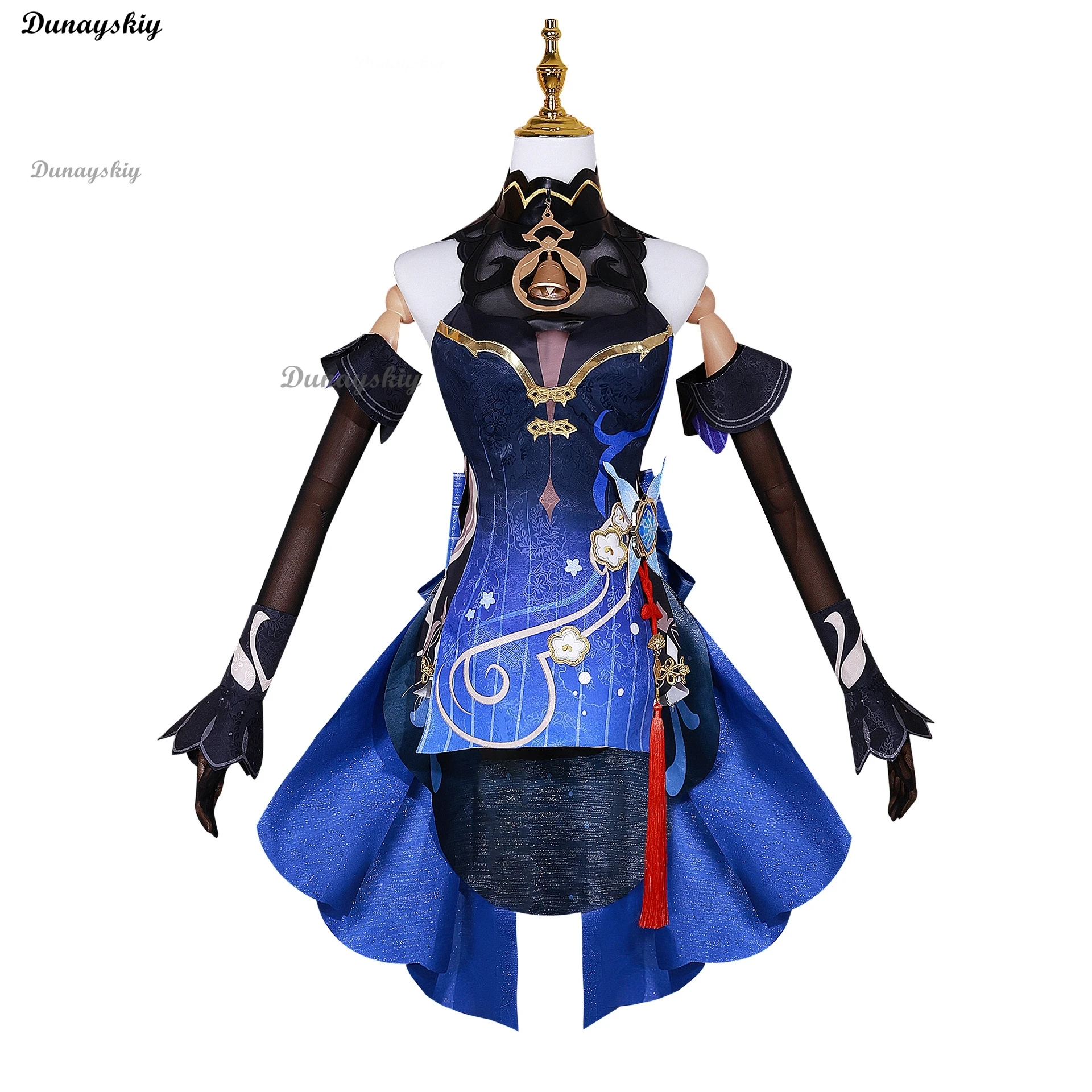 Genshin Impact Cosplay Traje, Lanterna Rito Ganyu Peruca, Terno do jogo do conjunto completo, Festa de Halloween, Vestido extravagante, Vestido uniforme