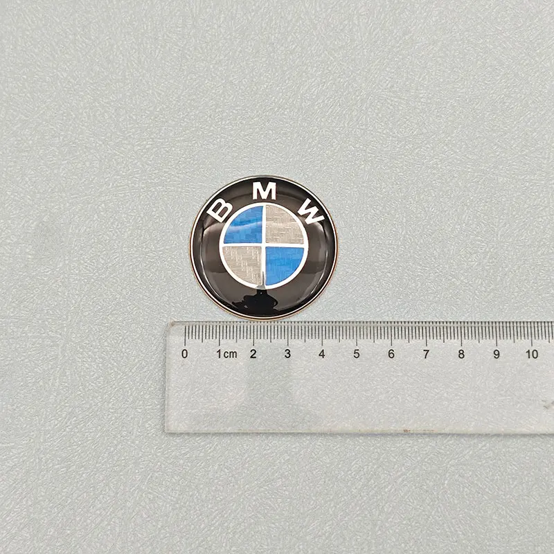 45 مللي متر غطاء عجلة توجيه سيارة شعار لسيارات BMW E30 E34 E36 E39 E46 E60 E90 F30 F10 G20 G30 X1 X2 X3 X4 X5 X6 X7 اكسسوارات