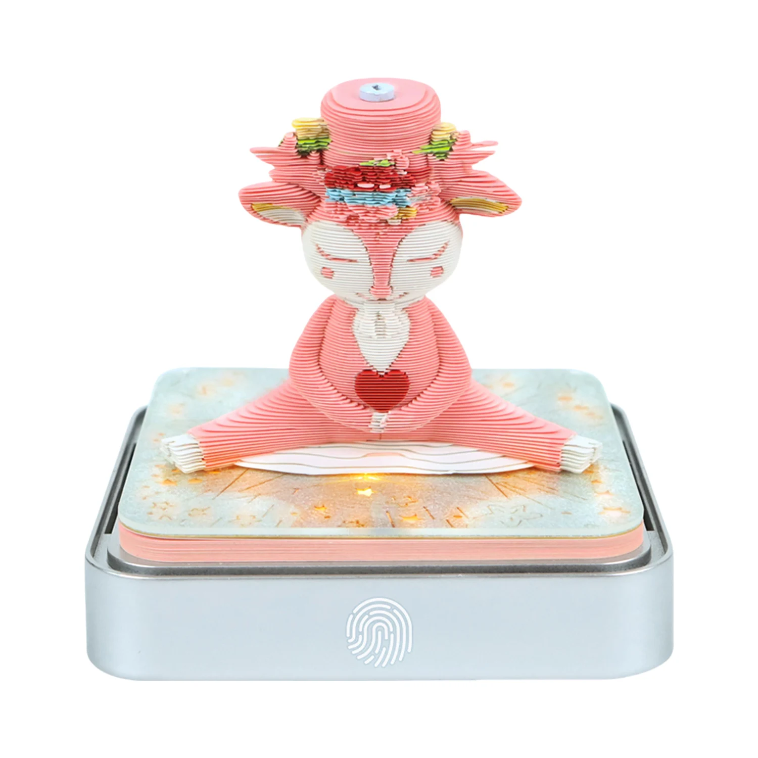 

Omoshiroi Block 3D Notepad Lovely Deer 3D Calendar 2026 3D Memo Pad Block Notes Offices Paper Notes Christmas Birthday Gift