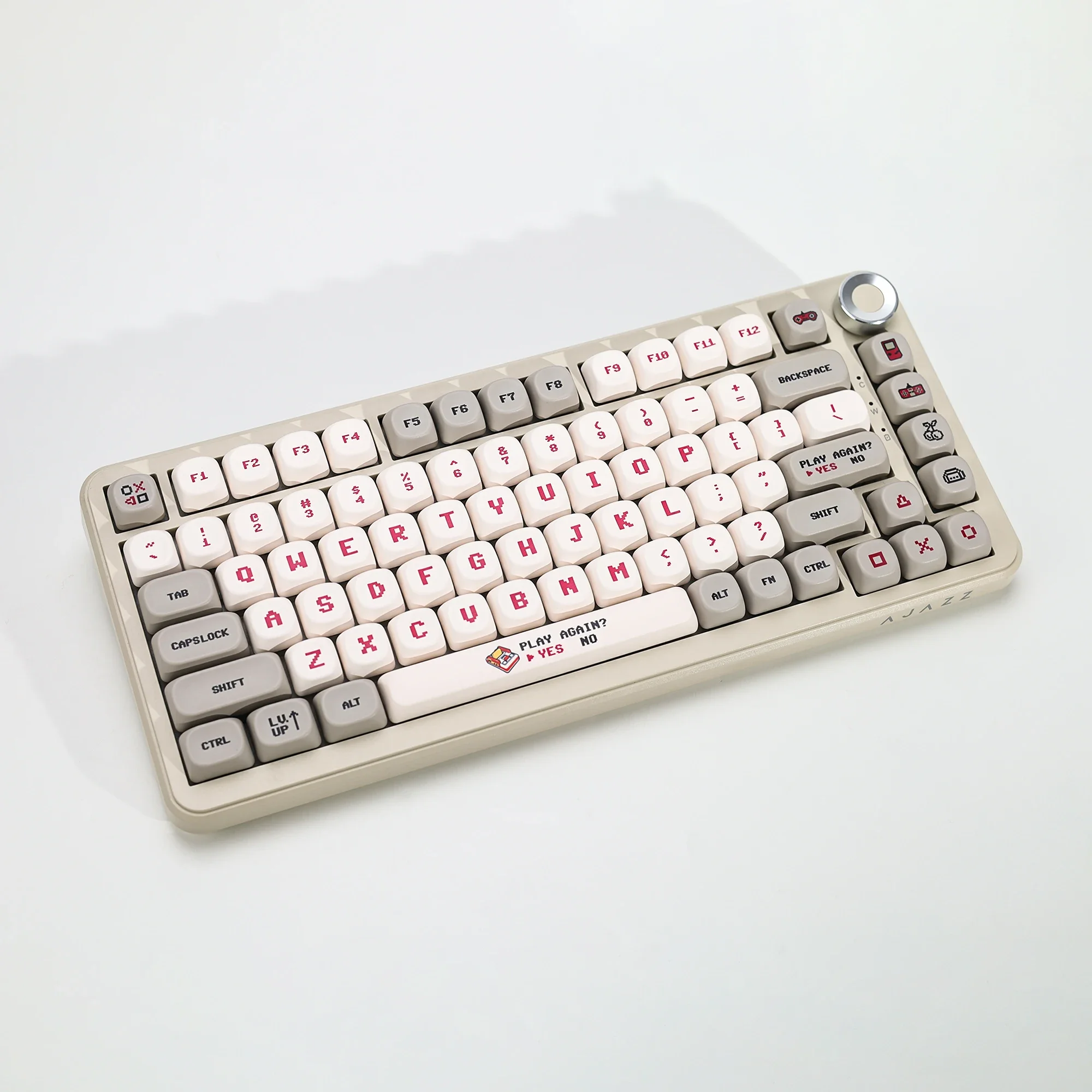 KBDiy Retro Anime Keycaps KOA MOA Profile PBT Keycap ISO MAC Custom 142 Klawisze do Klawiatur Mechanicznych Gamingowych 60% 75% Zestaw Nakładek na Klawisze — zdjęcie produktu 5