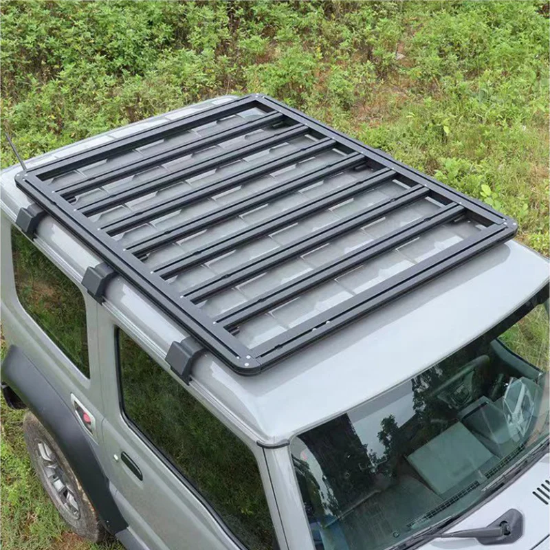 Cargo Luggage Carry Basket Bracket Roof Rack Carrier For Suzuki Jimny JB74 JB64 2018- Gen4 Sierra JB74w JB64w