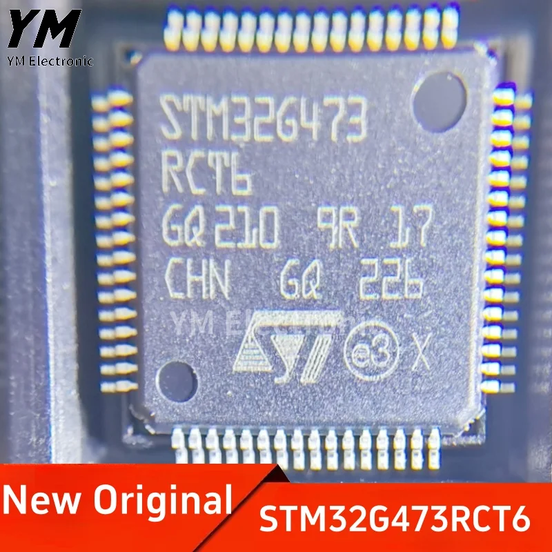 Nieuwe Originele Stm32g473rct6 LQFP-64 Arm Cortex-M4 32-Bit Microcontroller Mcu