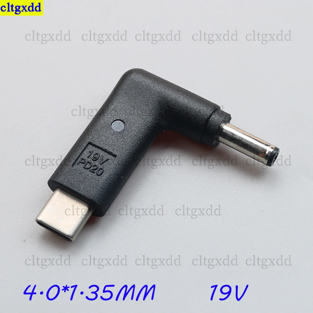 cltgxdd 1piece USB Type-C laptop power DC elbow plug adapter suitable FOR Asus Lenovo Acer Dell HP Sony Notebook adapter