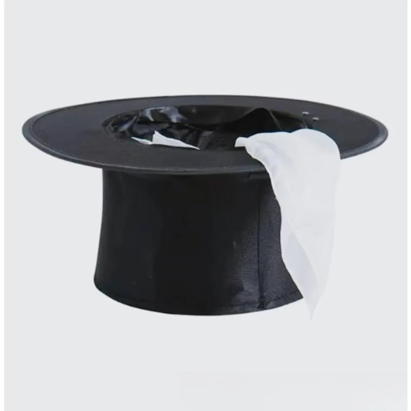 プロのマジックハット、鳩とシルクスカーフ付き、多目的ステージ、マジシャンの鳩出現/消える小道具、鳩出現マジック