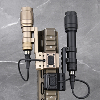 WADSN Tactical M300 M600 Flashlight Side Offset Base Kit White LED M300A M600C SF Surefir Scout Light Airsoft Hunting Gear Lamp