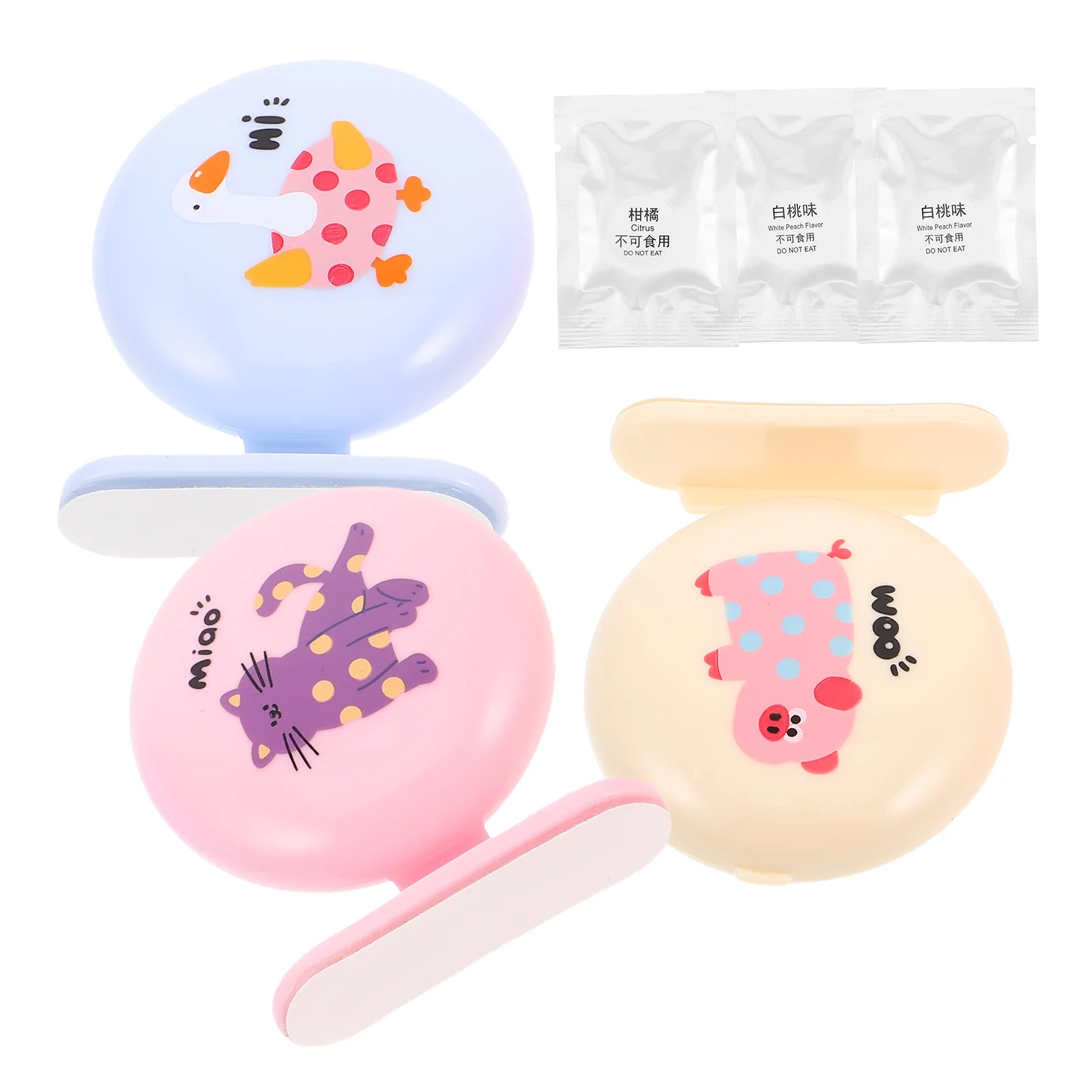 

3 pcs Toilet Lid Lifter Handle Aromatherapy Seat Cover Lifter Fragrance Tablet Easy Install Touch-Free Design