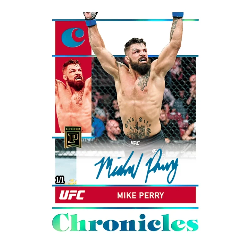 Panini UFC Series Colby Covington Ciryl Gane Mike Perry Tj Dillashaw Diy Homemade Collection Flash Card Toys Gift - view 5