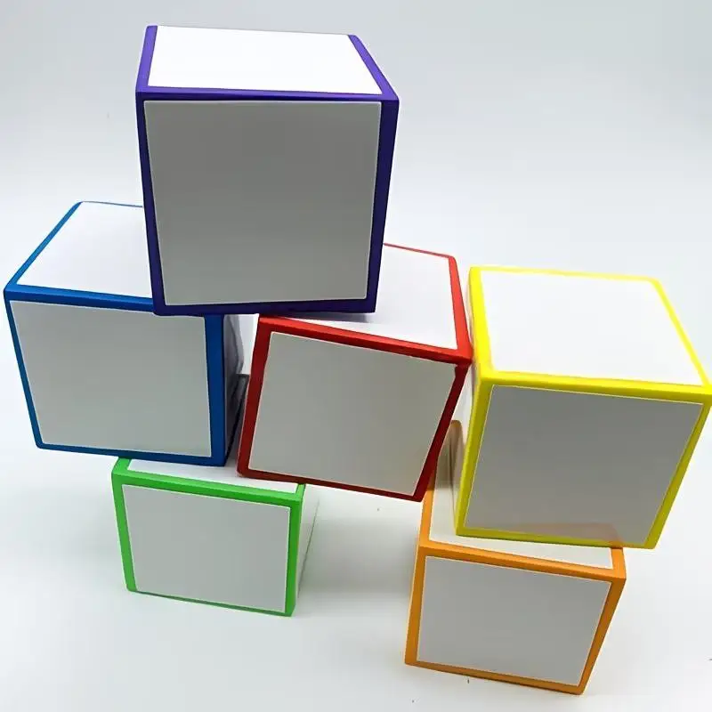 Hot Sale 1/3/6pcs Reusable Erasable Foam Dice, Compatible With Dry Erase Markers, Blank Additions EVA DIY Toys For Family Party
