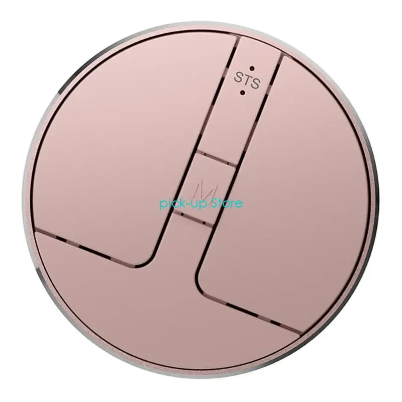 Q5WA ماوس كمبيوتر لاسلكي رفيع 3 وضع متوافق مع بلوتوث/2.4 جيجا هرتز/ماوس USB بالسعة للكمبيوتر المحمول والكمبيوتر المحمول وسطح