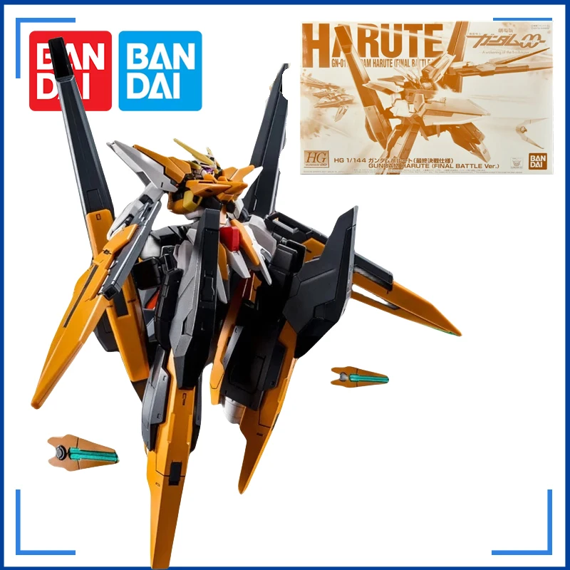 

Bandai HG Gundam Harute, экшн-фигурки, мобильный костюм Gundam 00, комплект аниме-моделей, коллекционные подарки для мальчиков