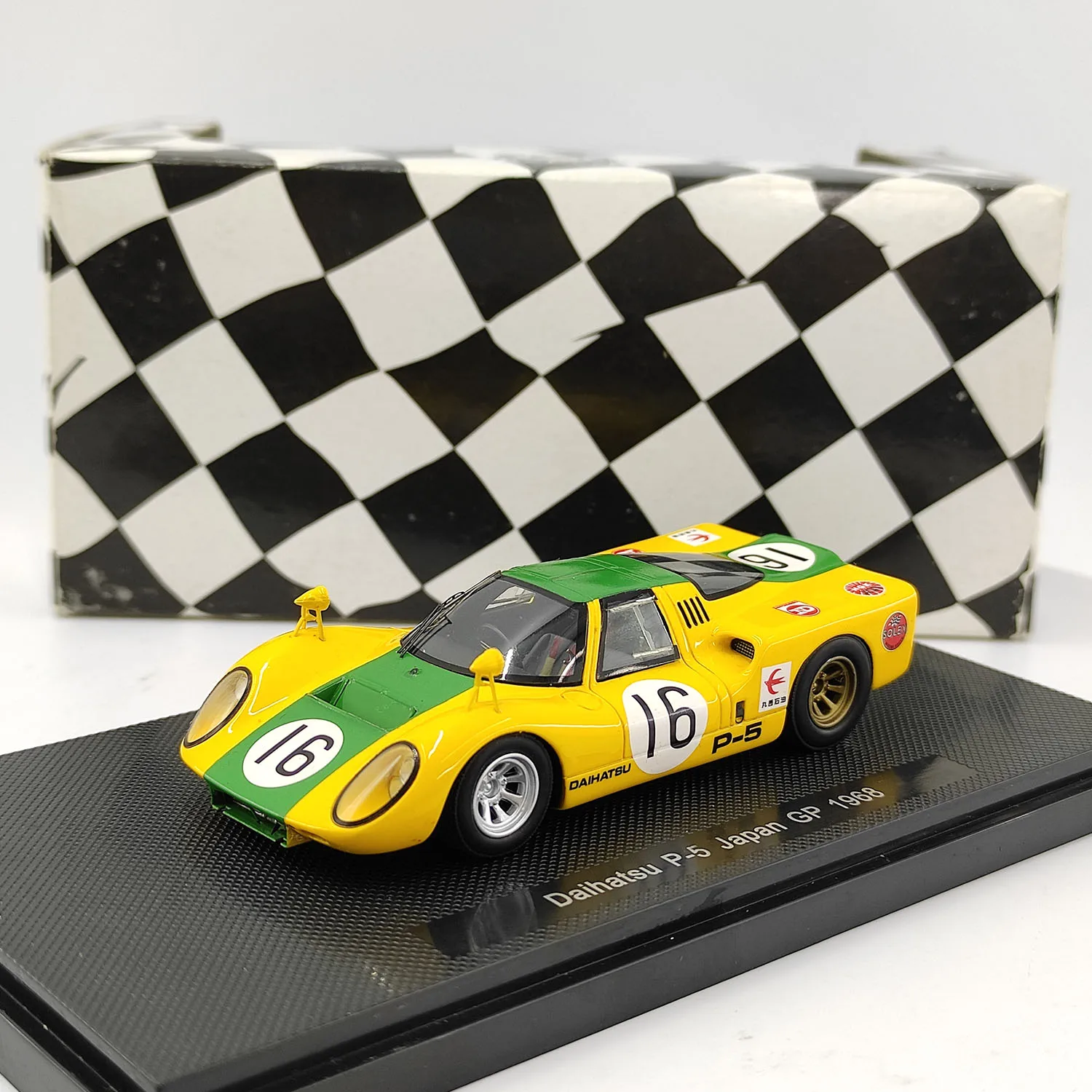 Diecast 1:43 Scale EBBRO Daihatsu P-5 Japan GP 1968 #16 Alloy Car Model