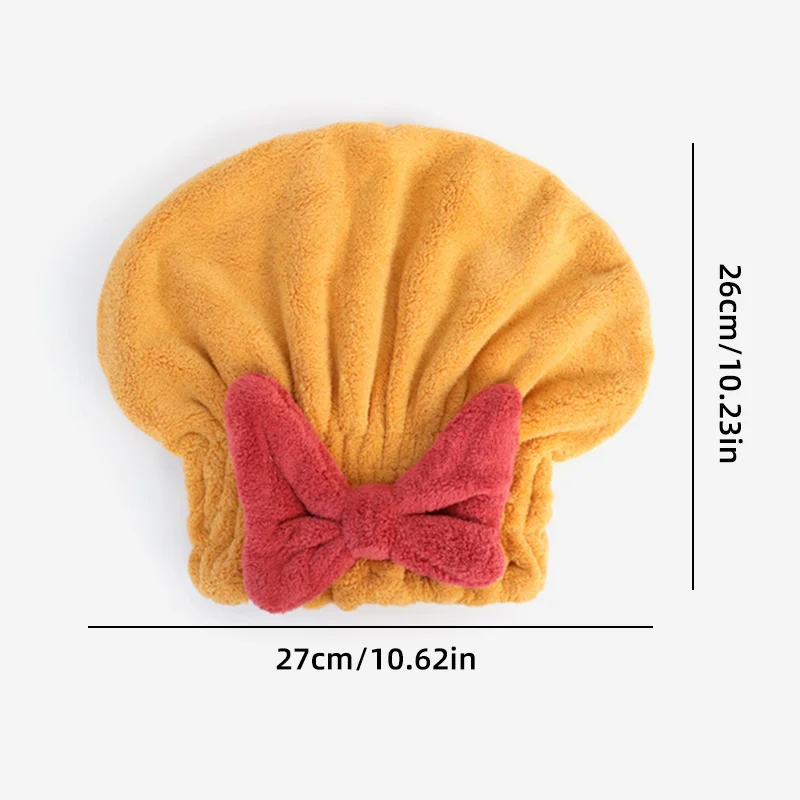 Super Absorbent Hair Towel Wrap Microfiber Quick Hair Drying Bath Towel Shower Cap Women Hair Wraps Bath Bathroom Accessories