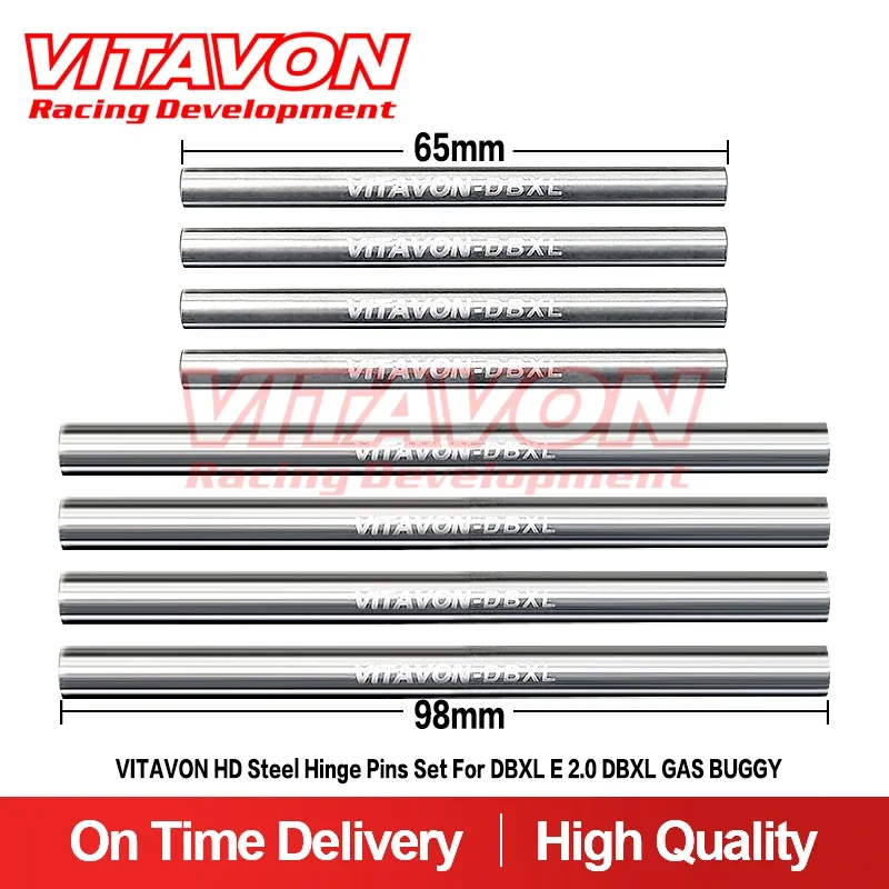 VITAVON HD Steel Hinge Pins Set For DBXL E 2.0 DBXL GAS BUGGY