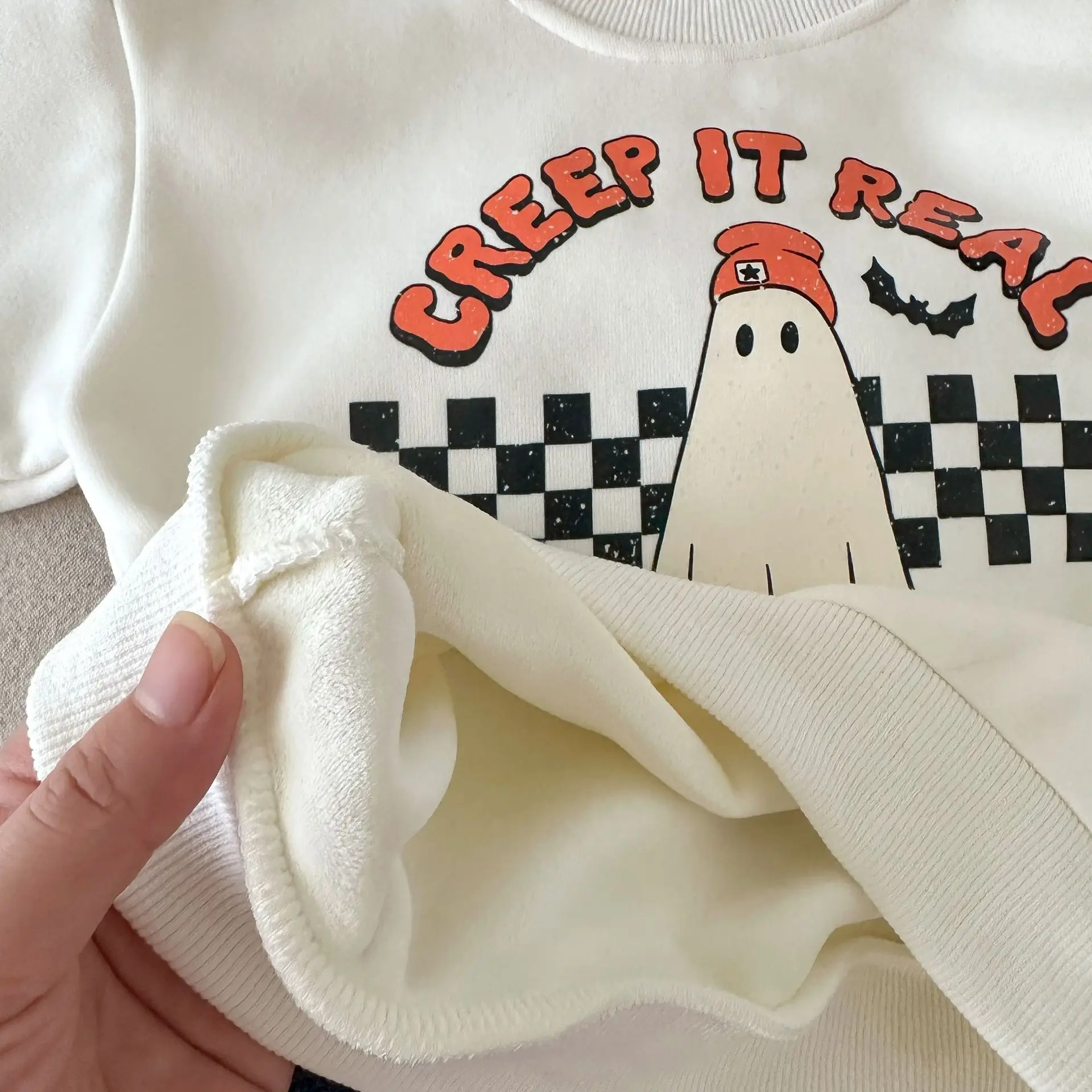 2025 شتاء جديد الأطفال الدافئة بلوزة من الصوف بنين بنات لطيف الكرتون طباعة البلوز طفل طويل الأكمام بلايز عادية الاطفال الملابس