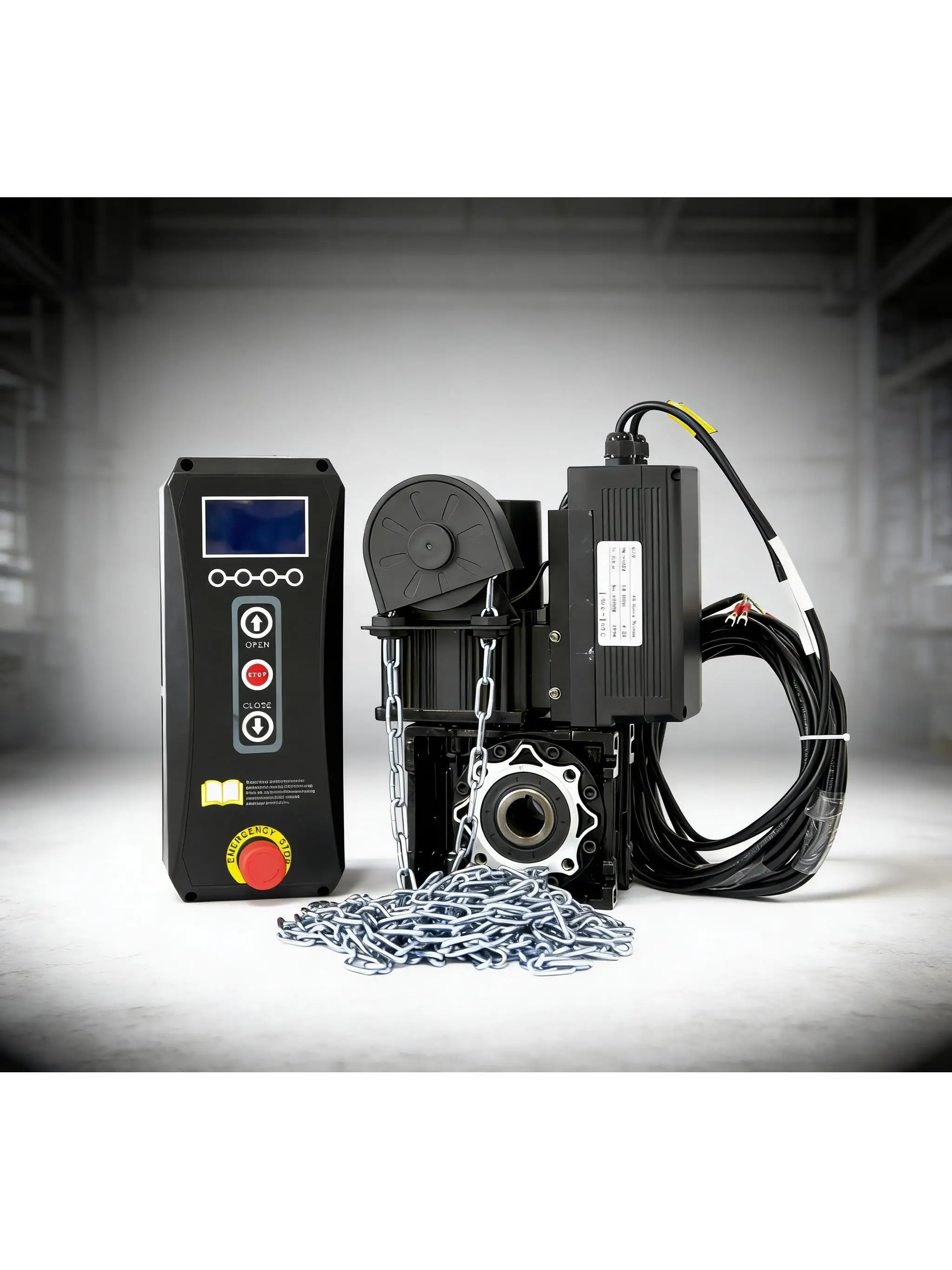 Zachte start & zachte stop afstandsbediening sectionaal overhead garagedeurmotor operator garagedeur opener - afbeelding 2