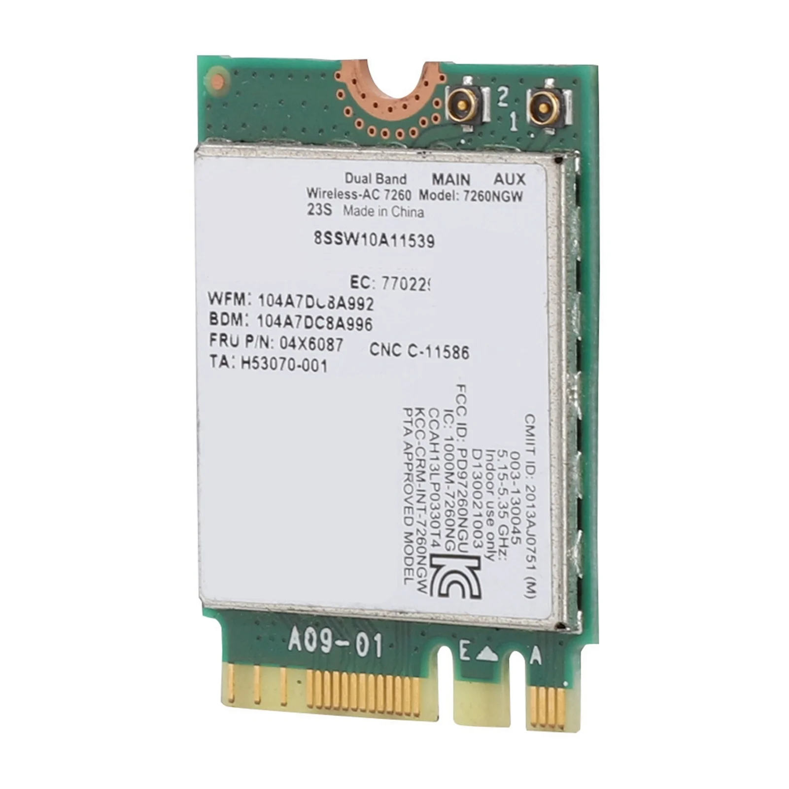 For Intel 7260AC 7260NGW Dual band Wireless Network Card For Lenovo IBM Thinkpad FRU04X6087