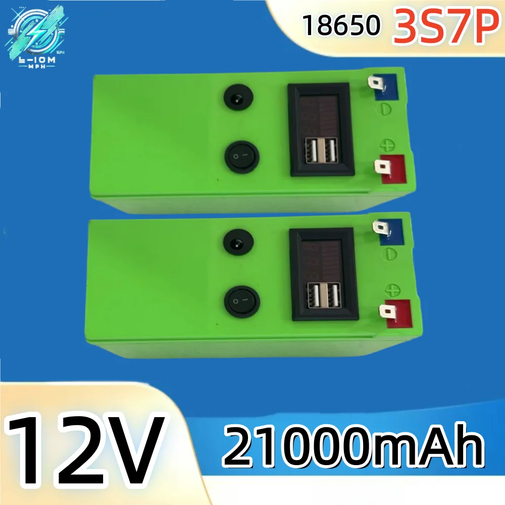 BatterieauLithium21AH12Vplusde6000CyclesprofondspourUPSdétecteurdepoissonsdeKayakpanneausolairerouesélectriquesgioetsScooterRadi