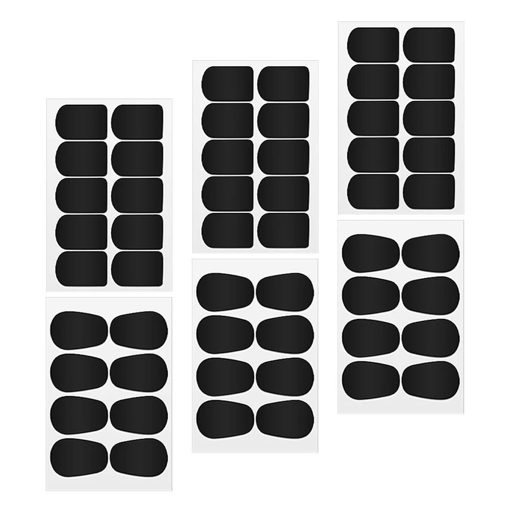 

70 Pcs Saxophone Mat Clarinet Mouthpiece Pads Number Cushions Black Alto Accessories