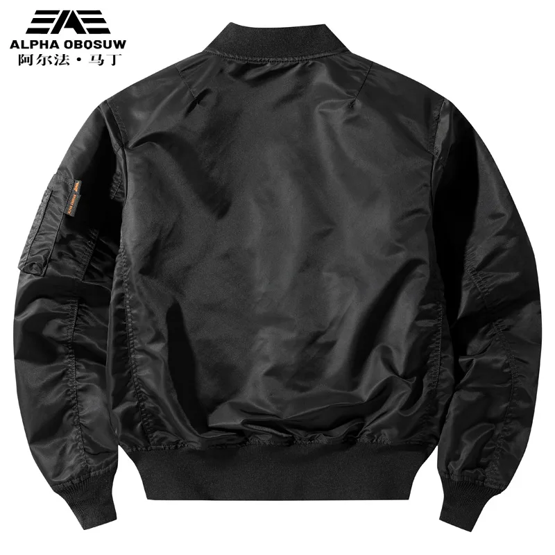 2026 Alpha Martin Trendy Brand Pilot Jacket Men's Autumn Lightweight Baseball Shirt MA1 Classic Style