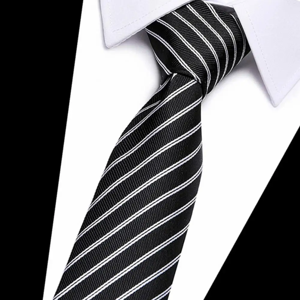 Luxury Men Formal Business Tie Tie Designer Wedding Dot Striped Silk Wedding Tie Men Necktie High Quality Gentleman Neck Tie