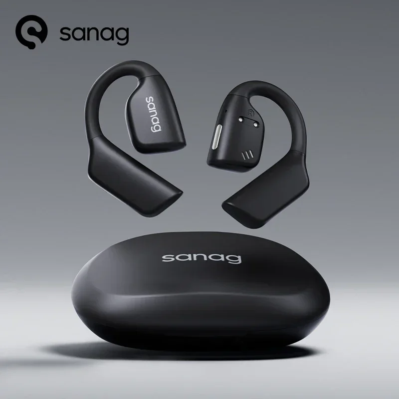 Sanag Z90 Open Wireless Earphone 16.2mm dynamic Sports headphones with 32GB of built-in storage and 72 hour battery life Headset