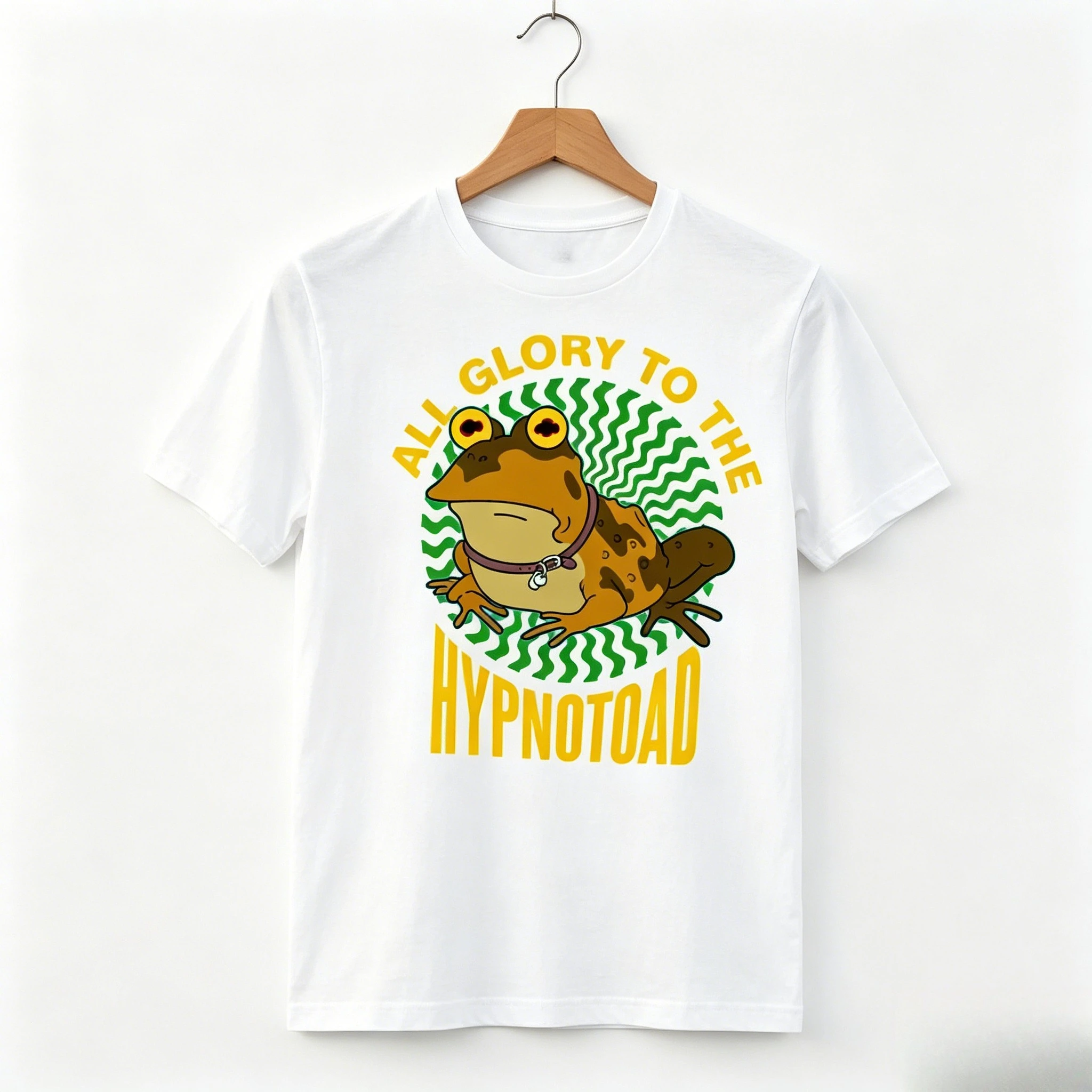 Futurama Hypnotoad Men's T-shirt - A tribute to Hypnotoad featuring novel illustrations Casual short-sleeved shirt 2026