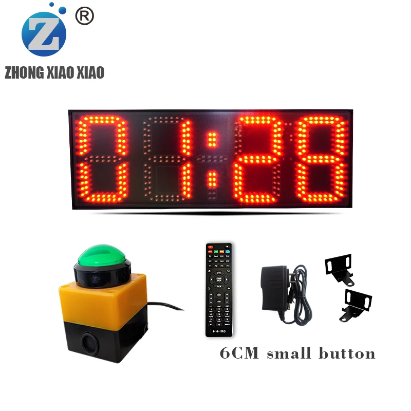 LED competition press timer, single-sided positive countdown, track and field marathon training debate competition conference st