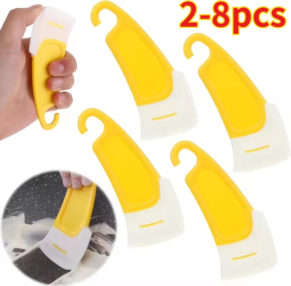 2/5/8Pcs 3D Printers Reservoir Maintenance Tools, Light-Curing Resin Cleaning Scrapers