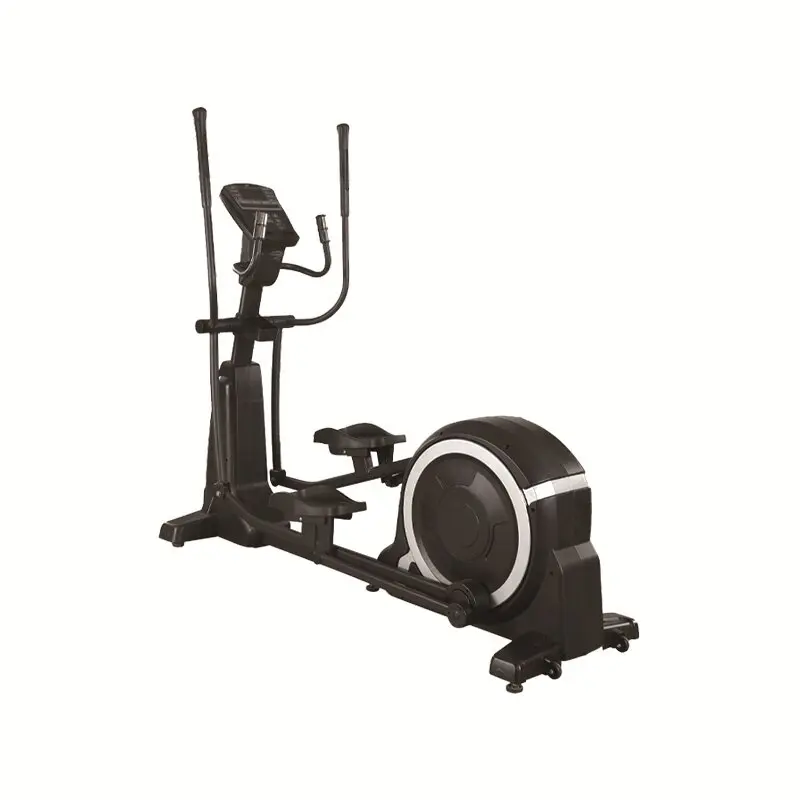 High Strength Steel Commercial Elliptical Machine Adjustable Resistance For Gym Club Training