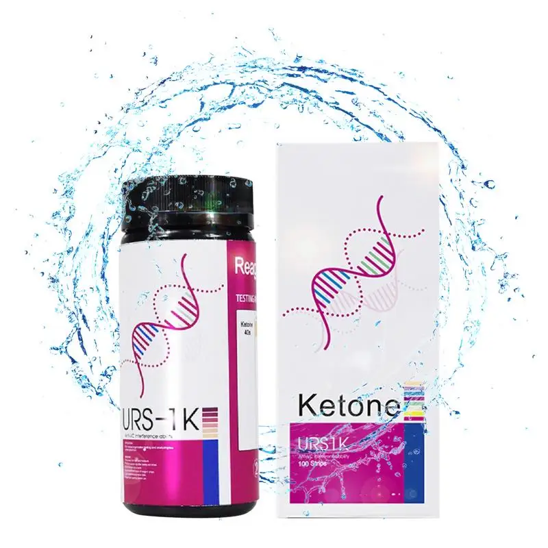 Ketone Testing Strips Urine Test Strips 100Pcs Urinalysis Keto Test Strips For Testing Body Urine Ketosis Levels